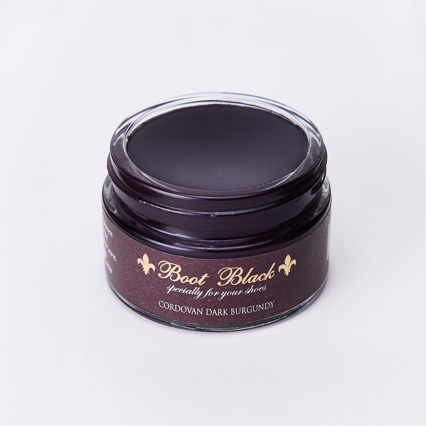 Shell Cordovan Cream by Boot Black Brand - Dark Burgundy