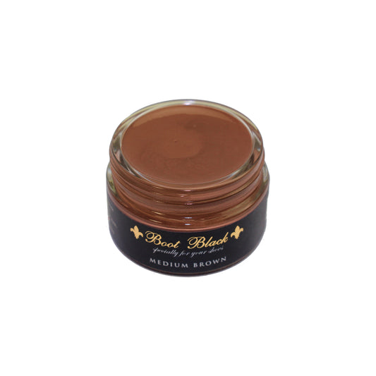 Boot Black - Shoe Cream - Medium Brown