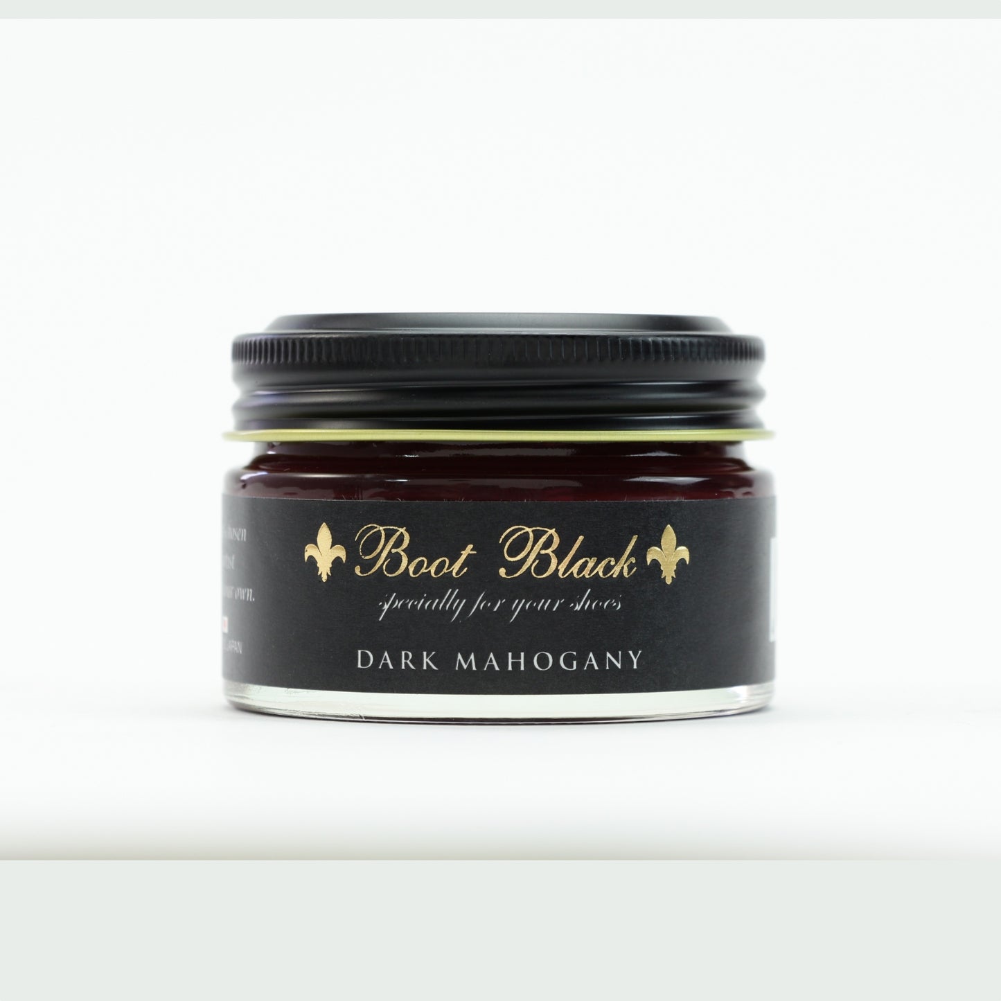 Boot Black - Shoe Cream - Dark Mahogany