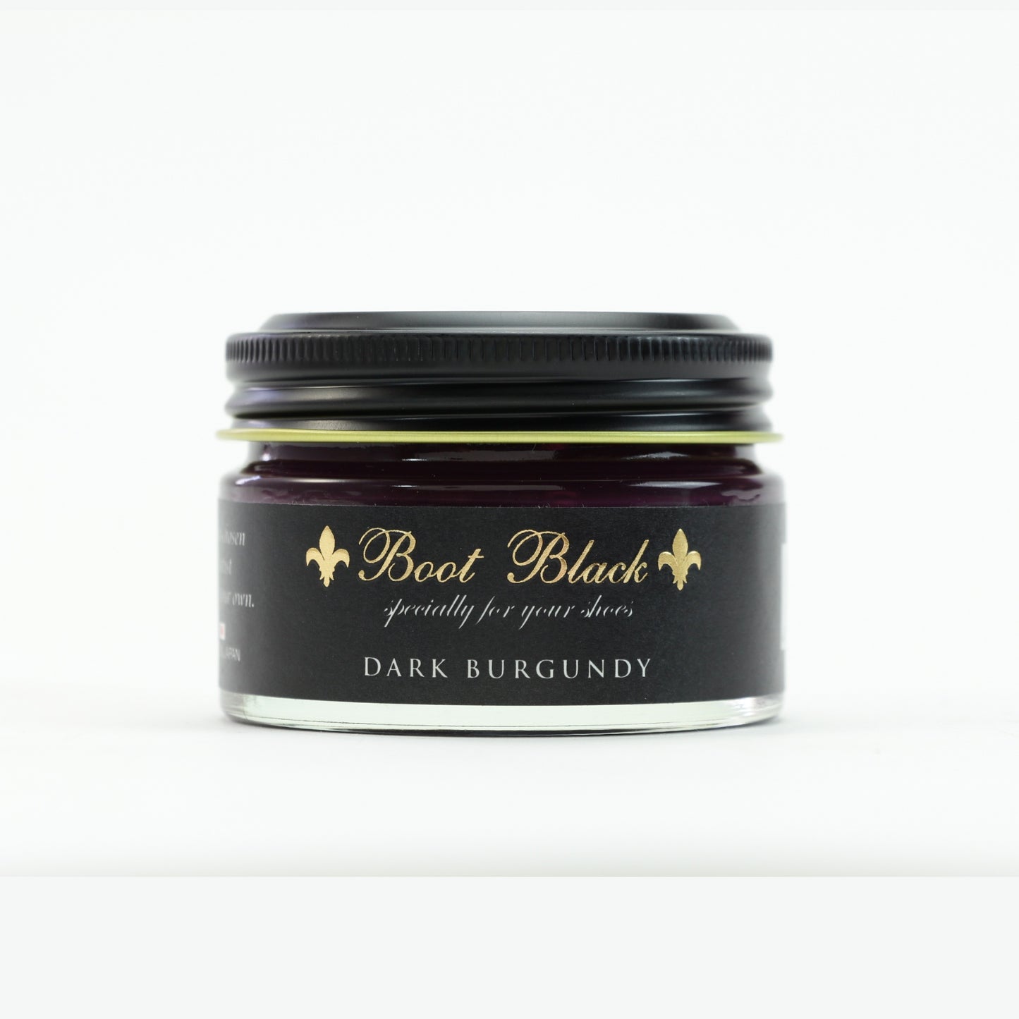 Boot Black - Shoe Cream - Dark Burgundy