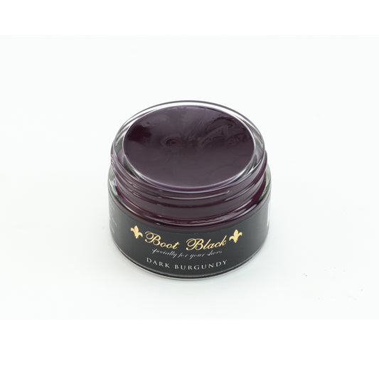 Boot Black - Shoe Cream - Dark Burgundy