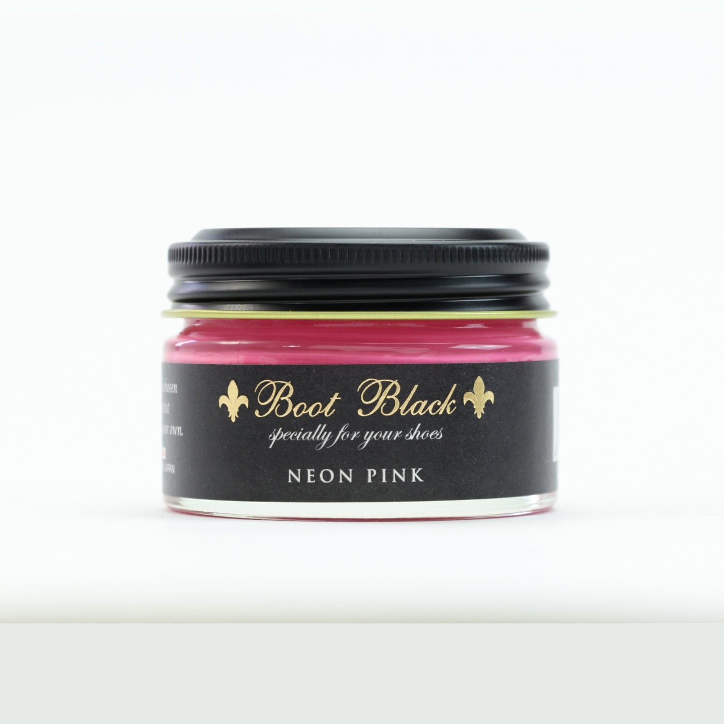 Boot Black - Shoe Cream - Neon Pink