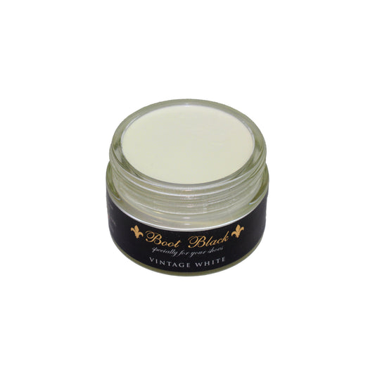 Boot Black - Shoe Cream - Vintage White