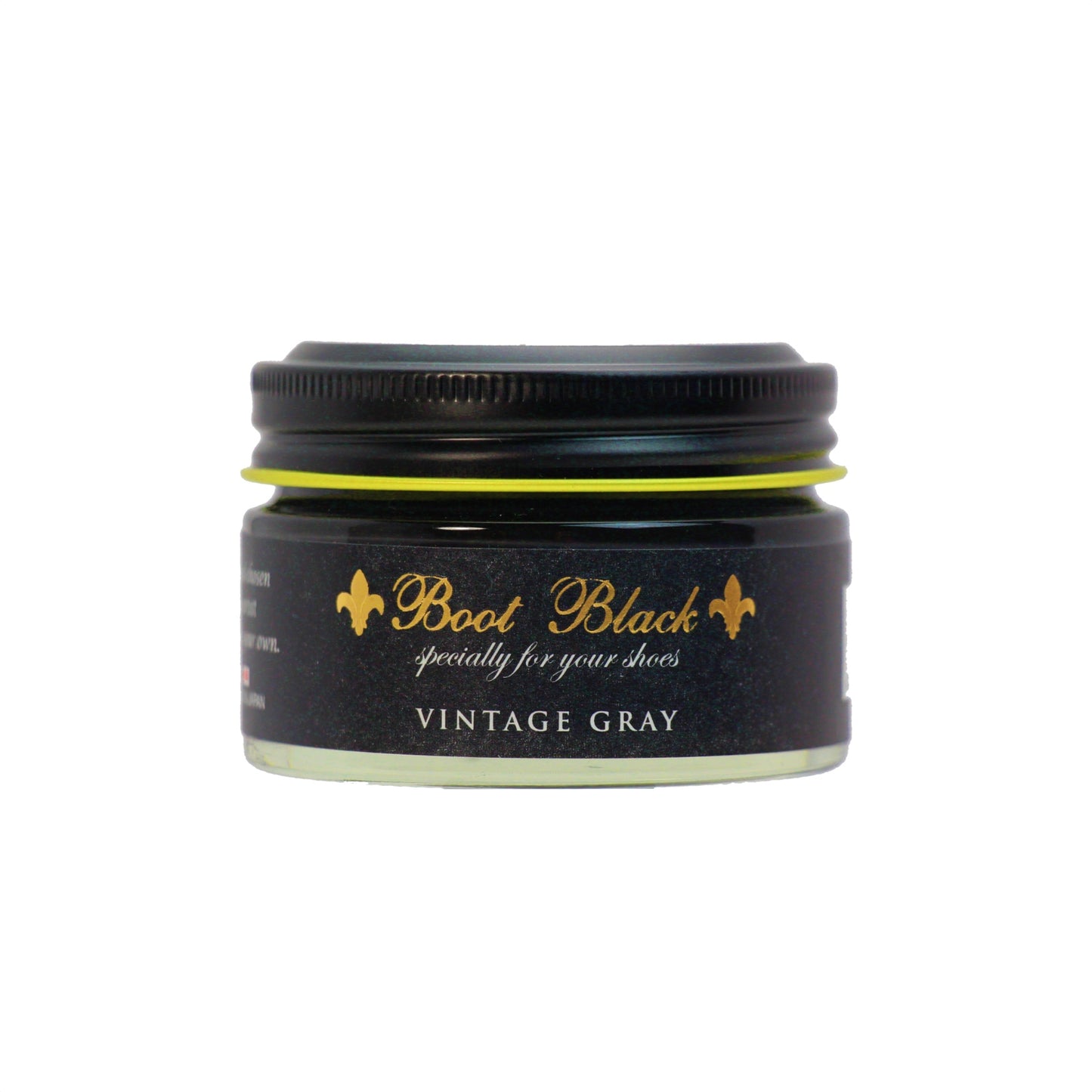 Boot Black - Shoe Cream - Vintage Gray