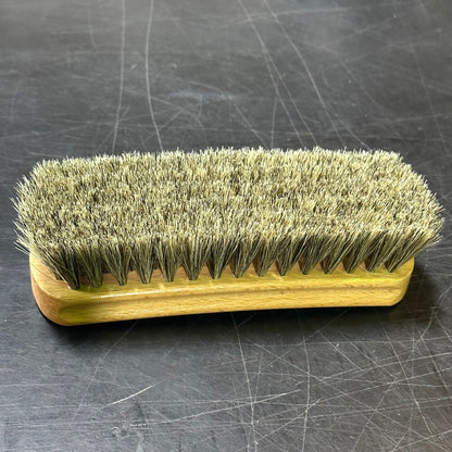 Four Season Medium Horse Hair Shoe Shine Brush - Natural color (made in Germany)