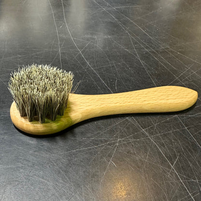 Small Dauber Brush - Shoe Polish Applicator Brush (black bristles) - Four Seasons