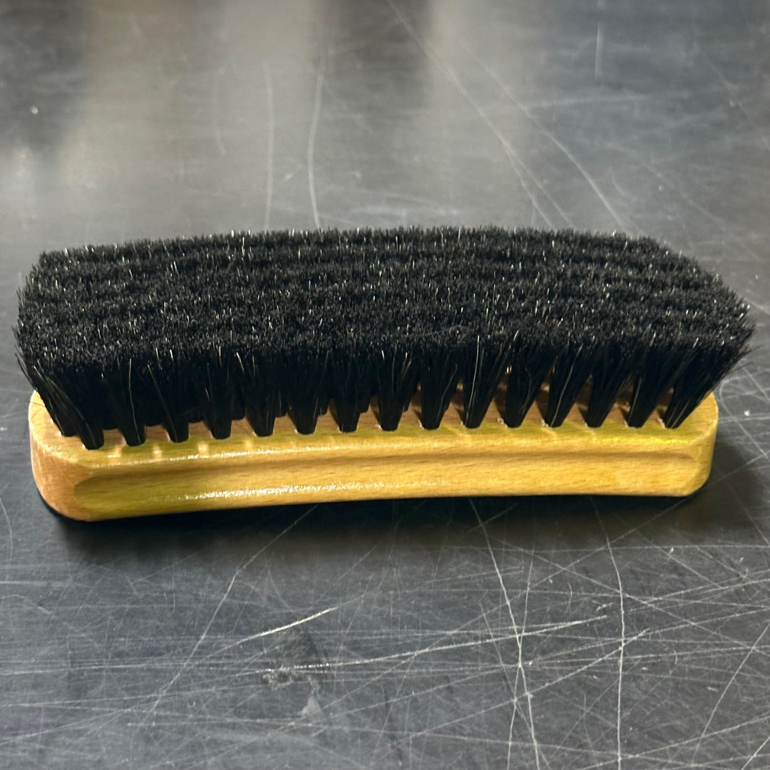 Four Season Medium Horse Hair Shoe Shine Brush - Natural color (made in Germany)