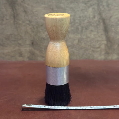 Ralyn Shoe Polish Dauber Brush (Cylindrical 1"x 4") 100% Horsehair - Made in Brazil