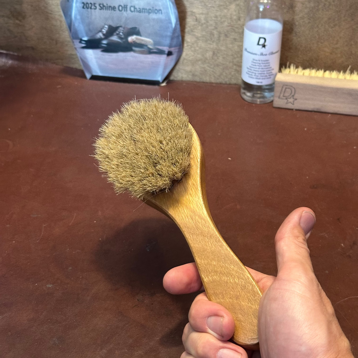 Large Saddle Soap Dauber Brush