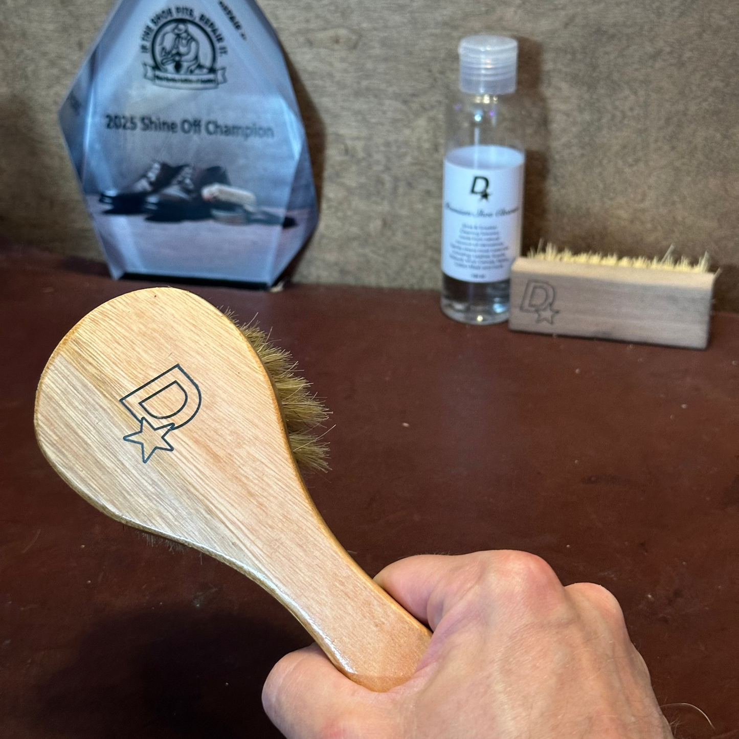 Large Saddle Soap Dauber Brush