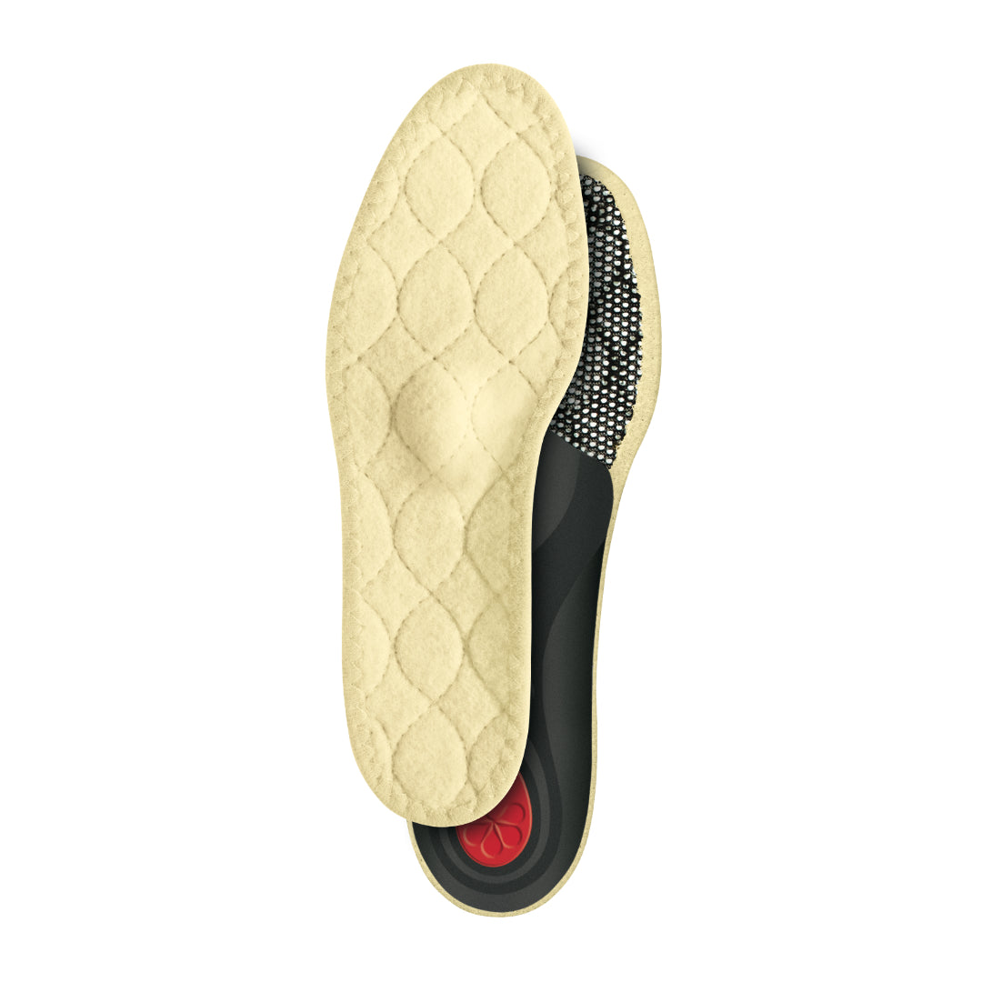 Viva Winter - Wool Orthotic Insole for Cold Weather With Arch Support